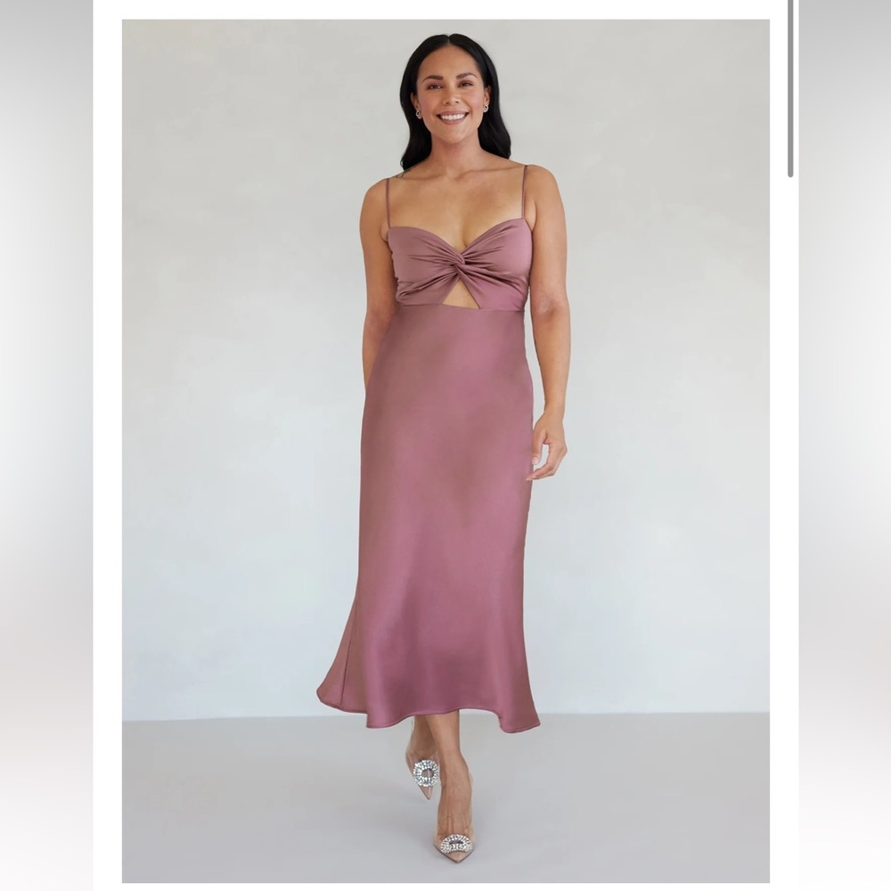 Park & Fifth Aletta dress Mauve small